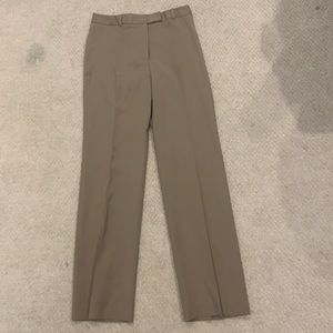 Straight legged pants